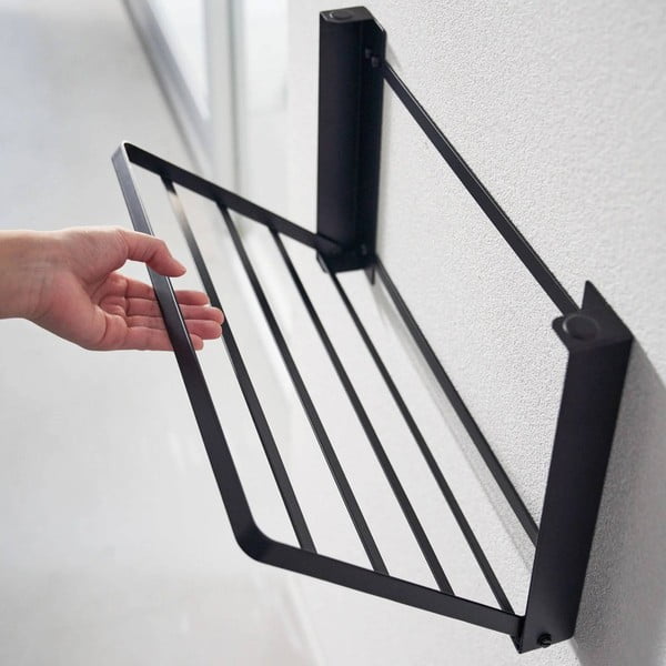 Matt must seinale kinnitatav terasest vannitoariiul Tower - YAMAZAKI-image-1