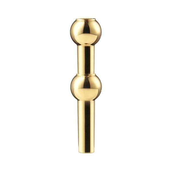 Messingist värvi metallvaas (kõrgus 10 cm) Nagel - STOFF Nagel