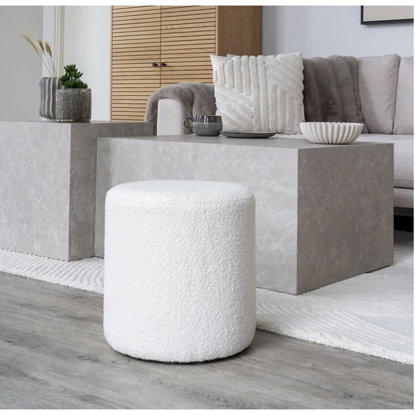 Valge bukleekangast tumba Ejby - House Nordic-image-1