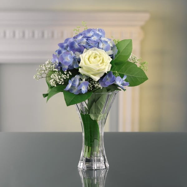 Kristallklaasist vaas, kõrgus 18 cm Saphir - Nachtmann-image-1