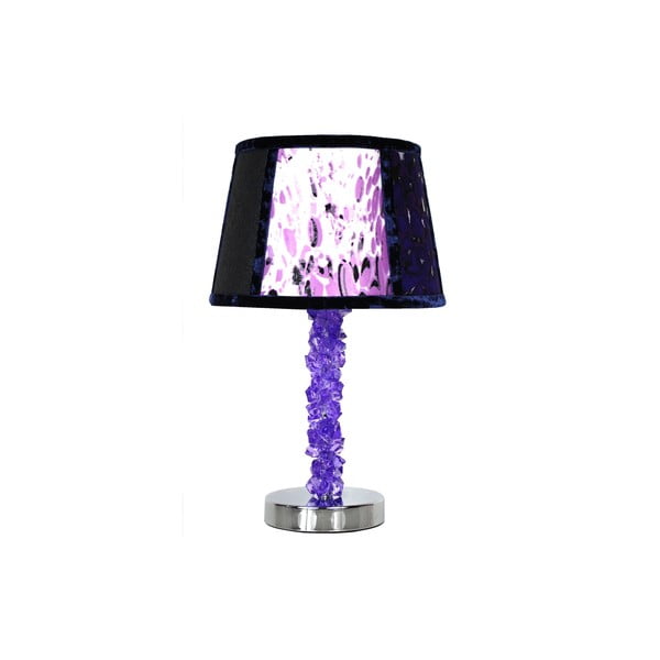 Stolní lampa Crystal Dark Violet