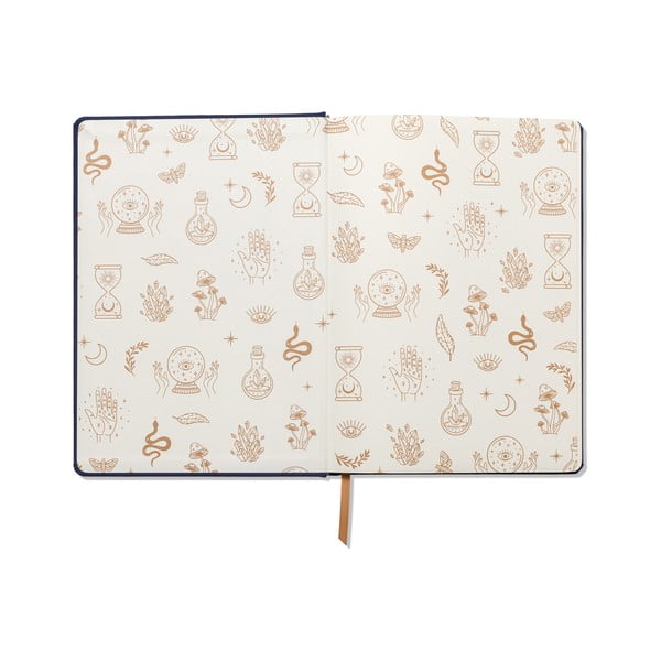 Dateerimata märkmik 200 lehekülge A4 formaadis Mystic Icons - DesignWorks Ink-image-1