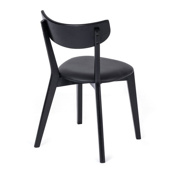 Mustad tammepuust söögitoolid Arch - Bonami Essentials-image-2