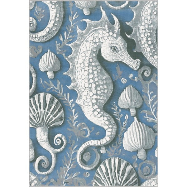 Sinine laste vaip 160x230 cm Seahorse - FD