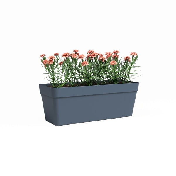 Taaskasutatud plastikust isekastev taimekast 50 cm Capri - Artevasi-image-2