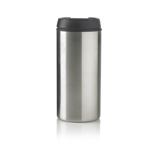 Termohrnek ve stříbrné barvě XD Design Metro, 300 ml