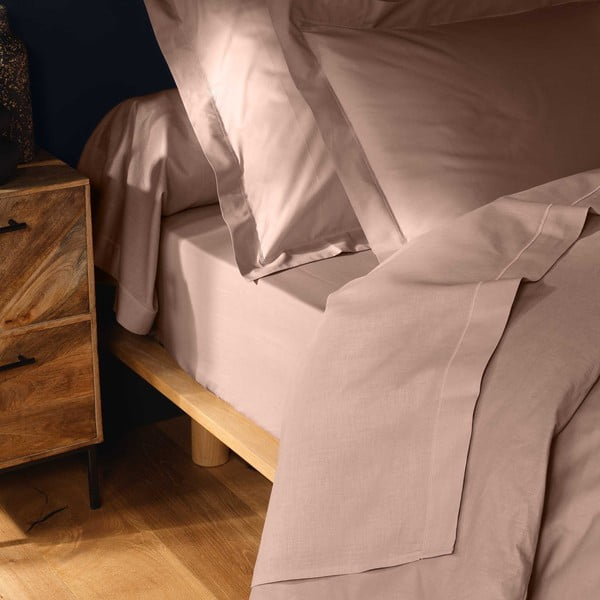 Roosa puuvillane lina 240x300 cm Lina - douceur d'intérieur-image-2