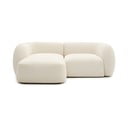 Kreem šenillist nurgadiivan (vasak nurk) Martina - Kave Home