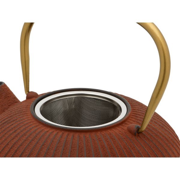 Helepunane malmist teekann 1,1 l Linhai - Bredemeijer-image-4