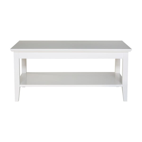 Bílý konferenční stolek We47 Family, 100 x 65 cm