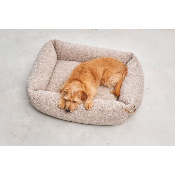 Beež bukleekangast koeravoodi 55x70 cm Senso Greige S - MiaCara-image-2