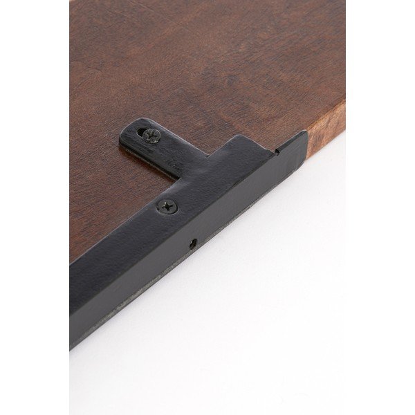 Pruun mangopuust riiul 70 cm Ginosa - Light & Living-image-3