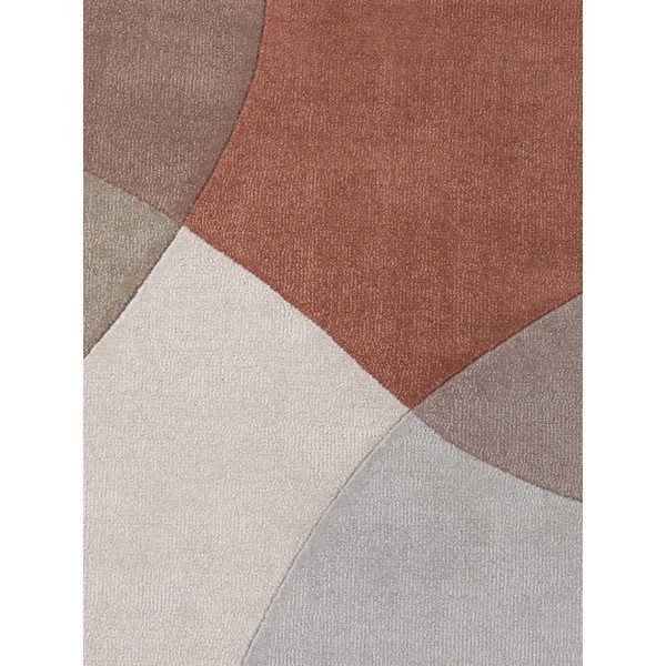 Beež käsitsi kootud villane ümmargune vaip ø 200 cm Hackney Clarissa - Ted Baker-image-3