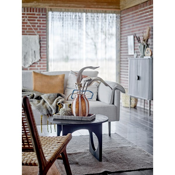 Pruunist klaasist vaas Mayah - Bloomingville-image-2