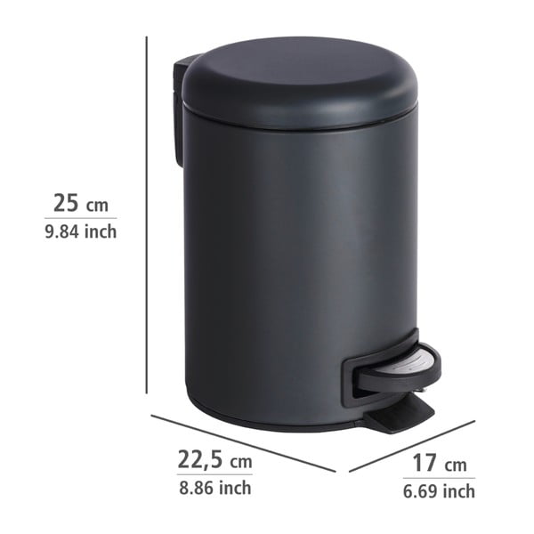 Must prügikast , 3 l Leman - Wenko-image-2