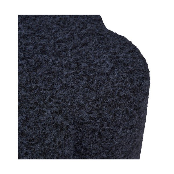 Tumesinine bouclé kangast taburet Durban - House Nordic-image-4