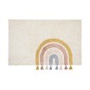 Elevandiluu värvi pestav/käsitsi kootud puuvillane laste vaip 90x150 cm Tadea - Kave Home