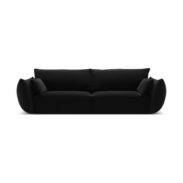 Must sametist diivan 208 cm Vanda - Mazzini Sofas