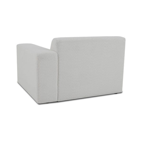 Valge bukleekangast diivanimoodul (parem nurk) Roxy - Scandic-image-2
