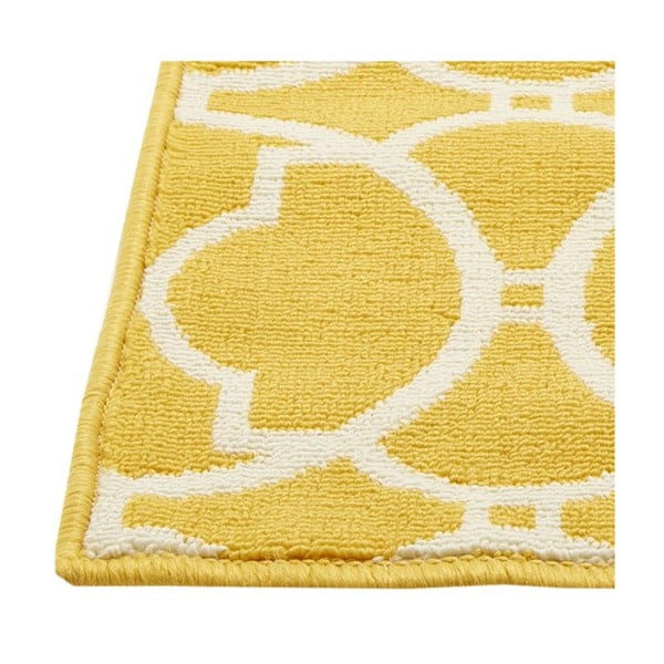 Kollane õuevaip , 160 x 230 cm Interlaced - Floorita-image-1