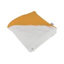 Kollane musliinist beebirätik kapuutsiga 75x75 cm - Bébé Douceur