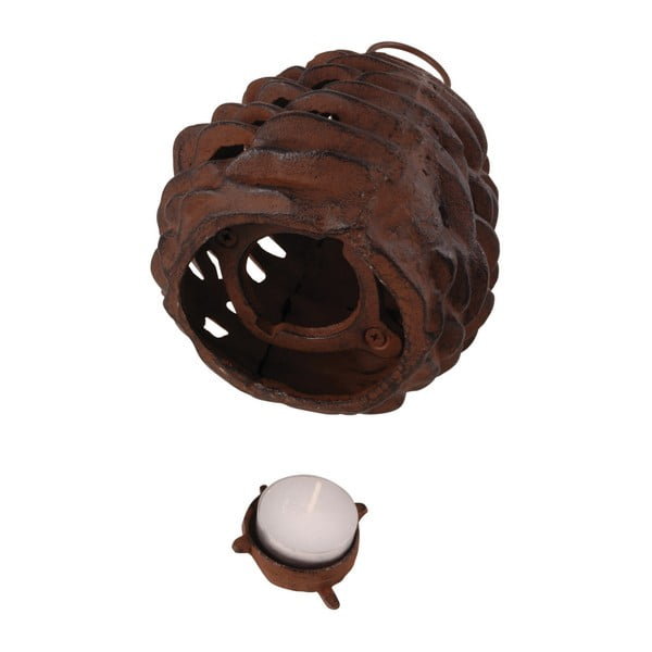 Metallist latern (kõrgus 18 cm) Pine Cone – Esschert Design-image-2