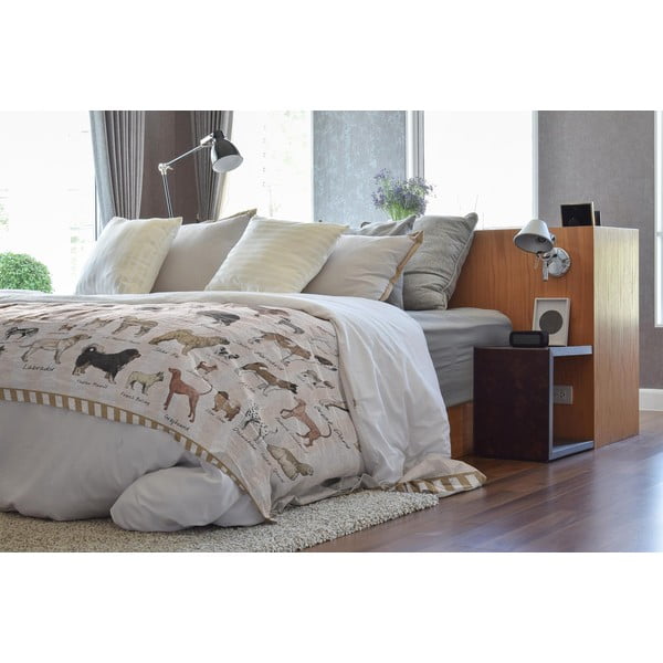 Voodikate kaheinimesevoodile 170x240 cm Dog Types - Little Nice Things-image-1