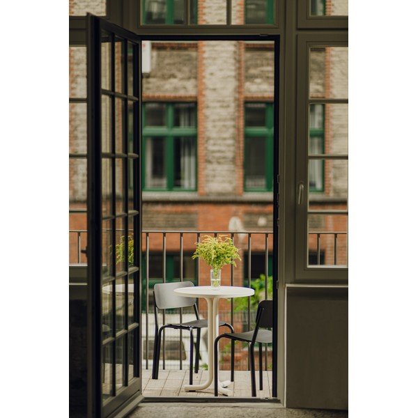 Metallist ümmargune aiasöögilaud ø 59 cm Nokk - noo.ma-image-4