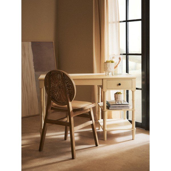 Männipuidust töölaud 55x116 cm Heritage - Premier Housewares-image-1