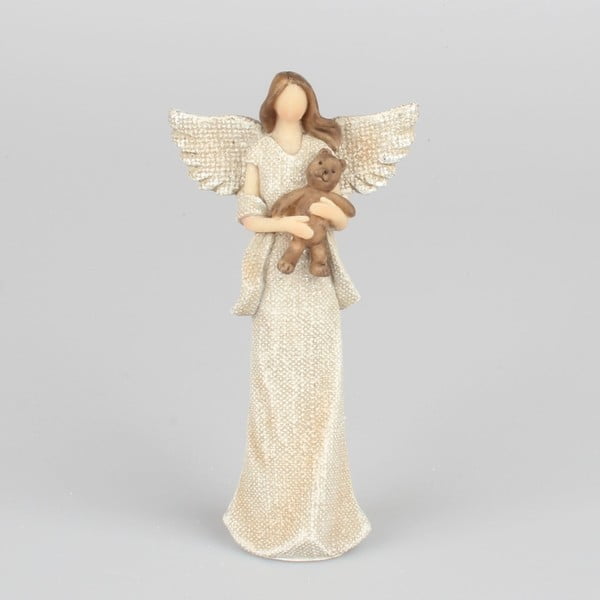 Dekorativní soška anděla s mědvídkem Dakls