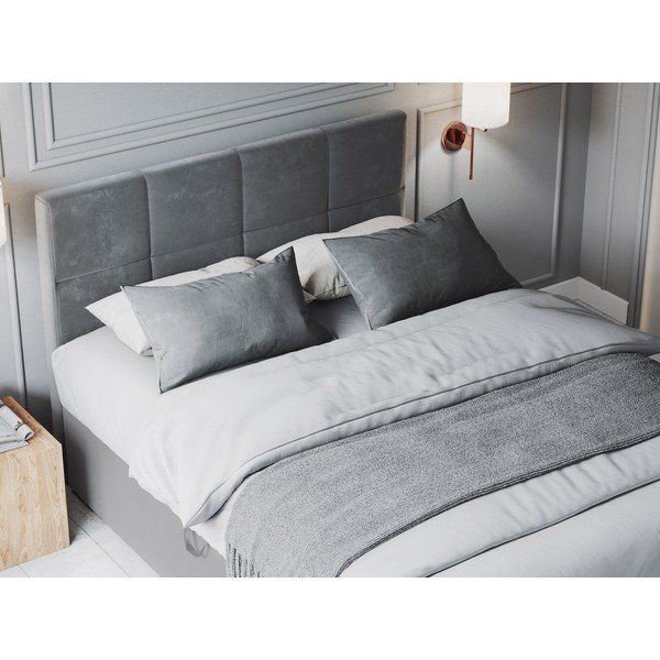 Hall kastvoodi koos panipaigaga 160x200 cm Mimicry - Mazzini Beds-image-1
