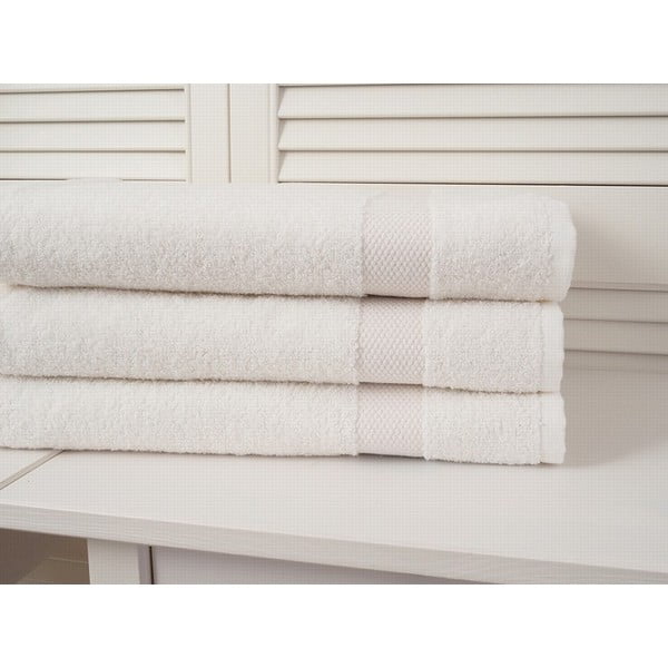 Valge froteerätik 70x140 cm Adria - B.E.S.-image-1