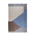 Sinine-pruun puuvillane vaip 160x230 cm Hampton – Dutchbone