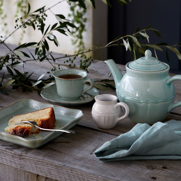 Sinine-türkiissinine kivikeraamikast tass 220 ml Alentejo - Costa Nova-image-2