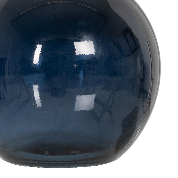 Tumesinine käsitsi valmistatud vaas (kõrgus 18 cm) - Ixia-image-1