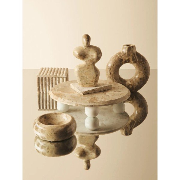 Marmorist kujuke (kõrgus 20 cm) Santino - Premier Housewares-image-2