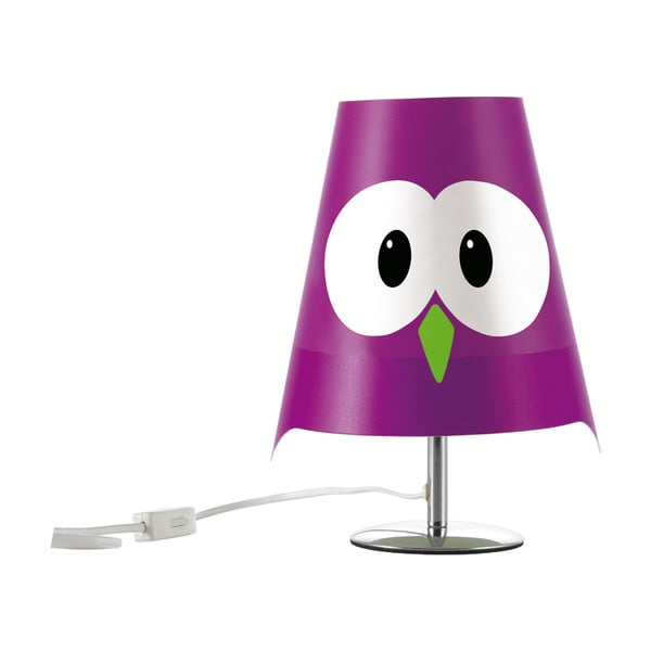 Stolní lampa Lucignalo, fialová