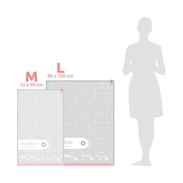 Vaakumkotid 5 tk komplektis Aspispace M/L – Compactor-image-4