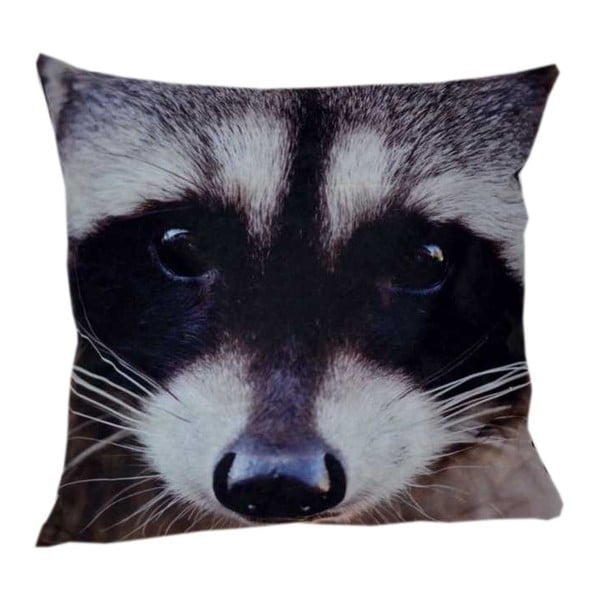Polštář Animals Raccoon, 42x42 cm