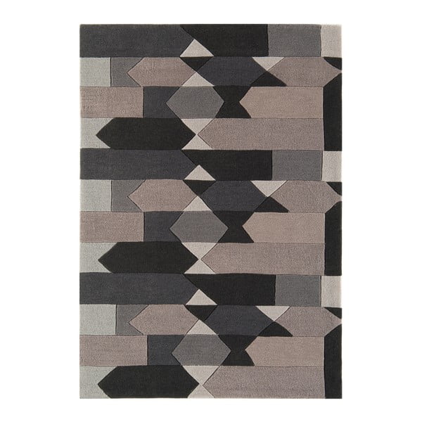 Šedý koberec  Asiatic Carpets Harlequin Mindful, 300 x 200 cm 
