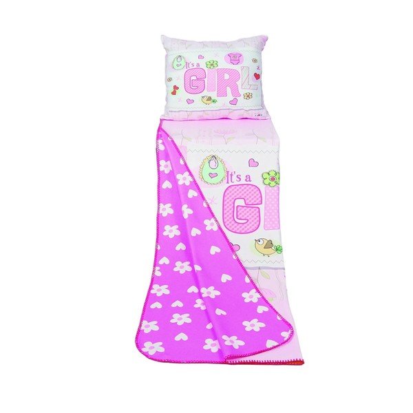Roosa beebitekk 85x125 cm - OYO kids