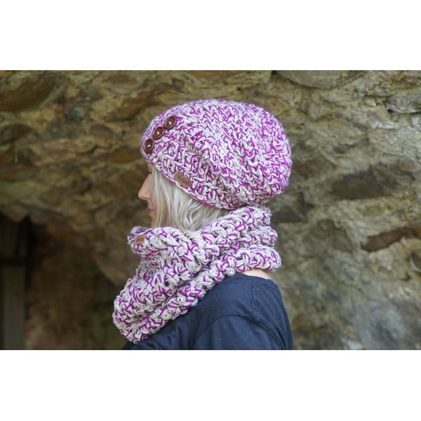 Käsitsi heegeldatud kaelasoojendaja Loodus - DOKE-image-3