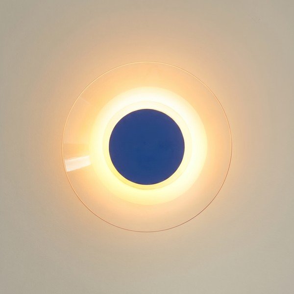 Tumesinine akrüülklaasist LED-seinalamp, läbimõõduga 28 cm ASTRO - Thoro-image-3