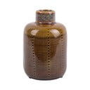Pruun keraamiline vaas Pudel, kõrgus 14 cm - PT LIVING