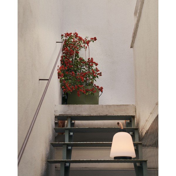 Valge plastikust dimmerdatav LED laualamp (kõrgus 24 cm) Udiya - Kave Home-image-4