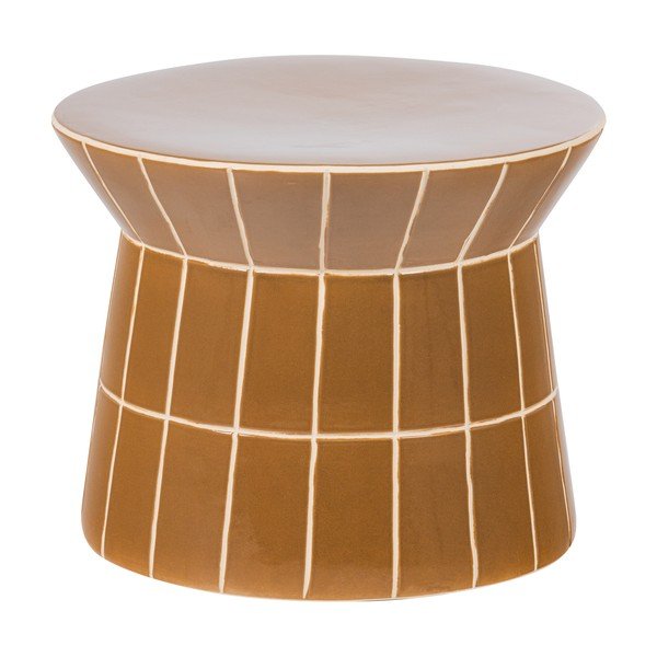 Keraamiline ümmargune abilaud ø 38 cm Plu - WOOOD