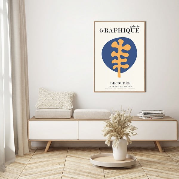 Plakat raamis 51x71 cm Graphique 7 - Malerifabrikken-image-1