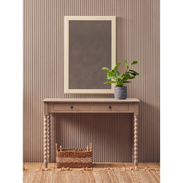 Männipuidust töölaud 48x107 cm Heritage - Premier Housewares-image-1