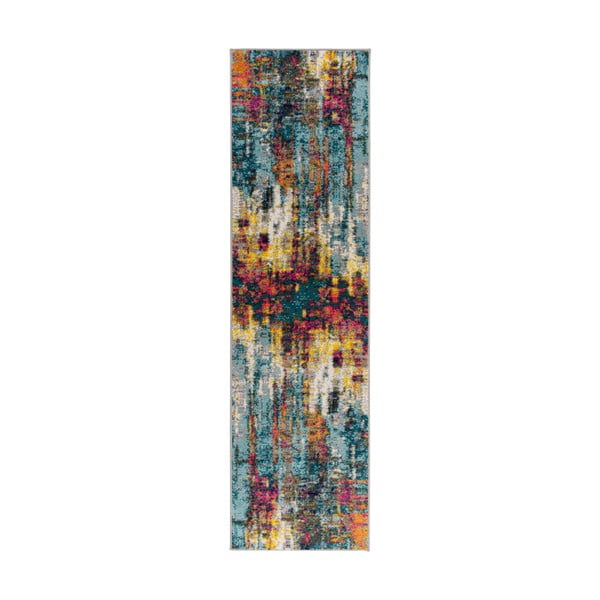 Käsitsi kootud jooksja 66x230 cm Spectrum Abstraction - Flair Rugs