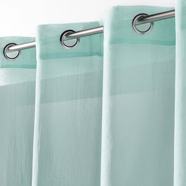 Roheline kardin 140x280 cm Telma - douceur d'intérieur-image-1